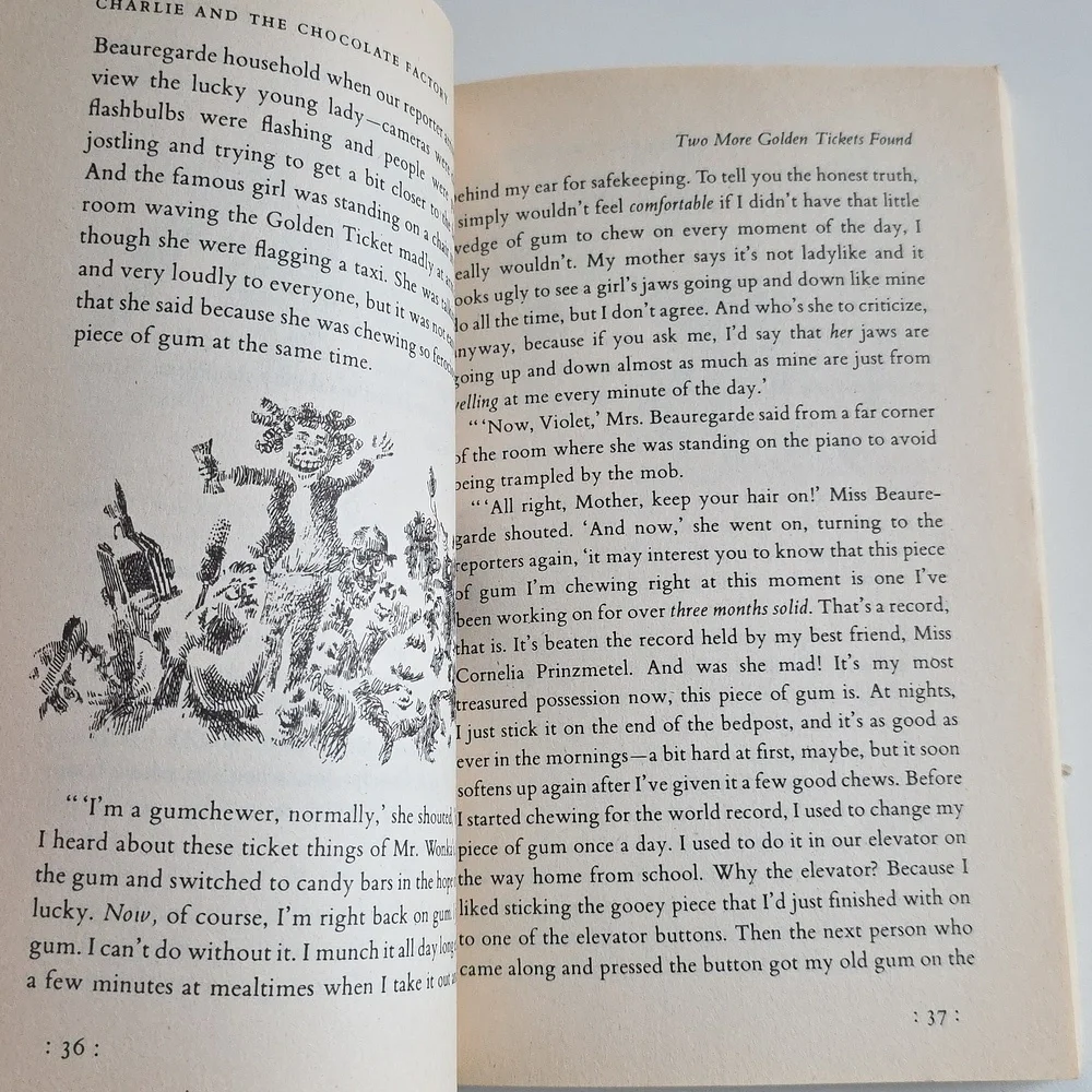 Charlie And The Chocolate Factory And James And Giant Peach By Roald Dahl Books